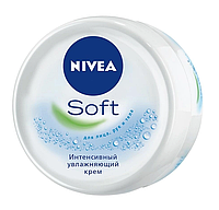 Крем Nivea creme soft освежающий увлажняющий для лица, рук и тела 75 мл