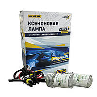 Автолампы EA +30% ксенон H1 12V 6000К с керамической вставкой (2шт)