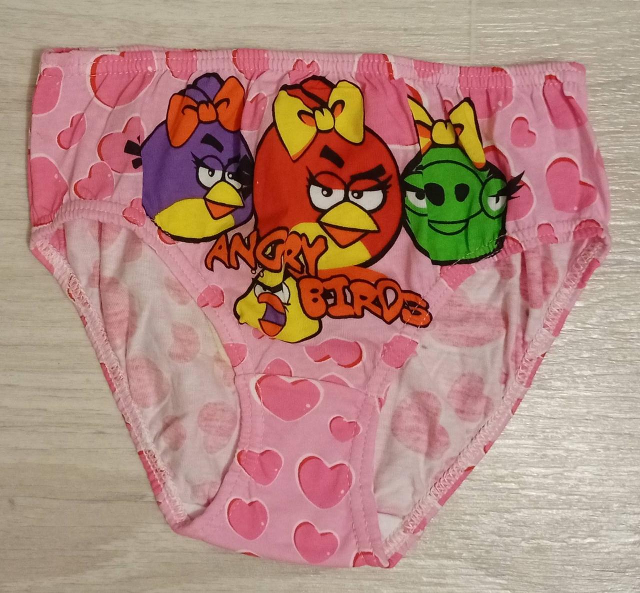 Труси для дівчинки "Angry Birds", рожеві