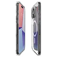 Чехол Spigen Ultra Hybrid MagFit для iPhone 15 Pro, White, ACS06715, фото 6