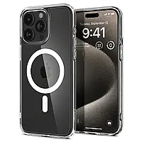 Чехол Spigen Ultra Hybrid MagFit для iPhone 15 Pro, White, ACS06715, фото 3
