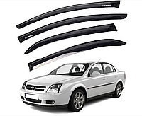 Дефлекторы окон ветровики Opel Vectra C сед 2002-2008 (скотч) AV-Tuning