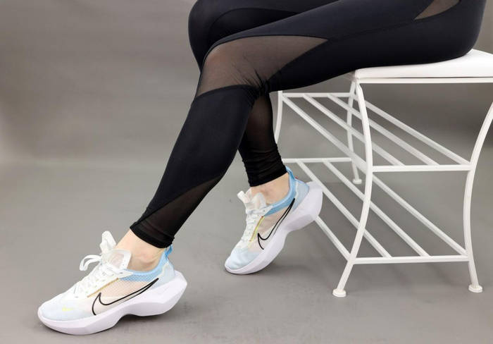 Кроссовки женские Nike Vista Lite White Blue (Синие) кеды Найк Виста на ...