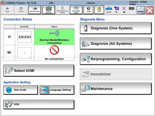 Nissan Consult III+ (with calibration files) + Configure j2534 VCI - 30 днів