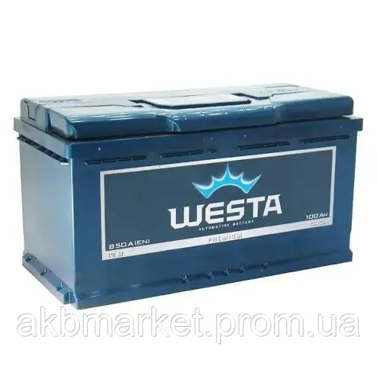 Акумулятор Westa Premium 100 Ah 850A R/L+ Веста