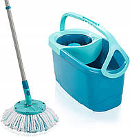 Набір для прибирання Leifheit Clean Twist Disc Mop Ergo Швабра + Відро з віджиманням (52101)