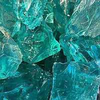 Ерклез, голубі скляні камені, скло колоте, скло гірське, скло для габіонів