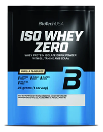 Протеїн Iso Whey Zero BioTech 25 г Ваніль