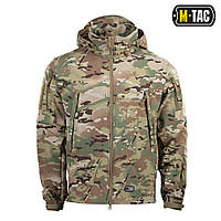 Куртка тактическая M-TAC SOFT SHELL MC (Мультикам) на флисе, размеры M, L, XL, XXL, XXXL