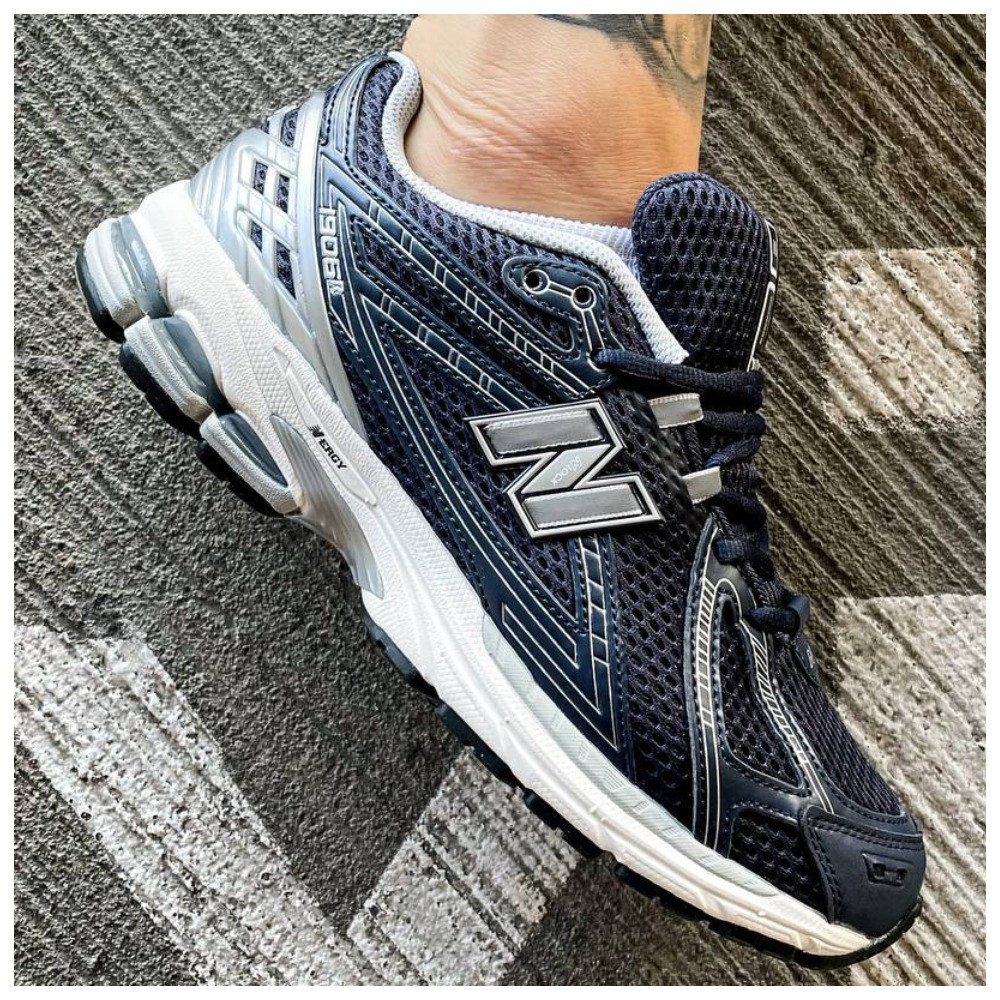 Чоловічі кросівки New Balance 1906R Eclipse Blue, сині шкіряні кросівки нью беланс M1906R ню беленс нб, NB 1906R