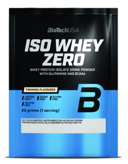 Протеїн Iso Whey Zero BioTech 25 г Тірамісу