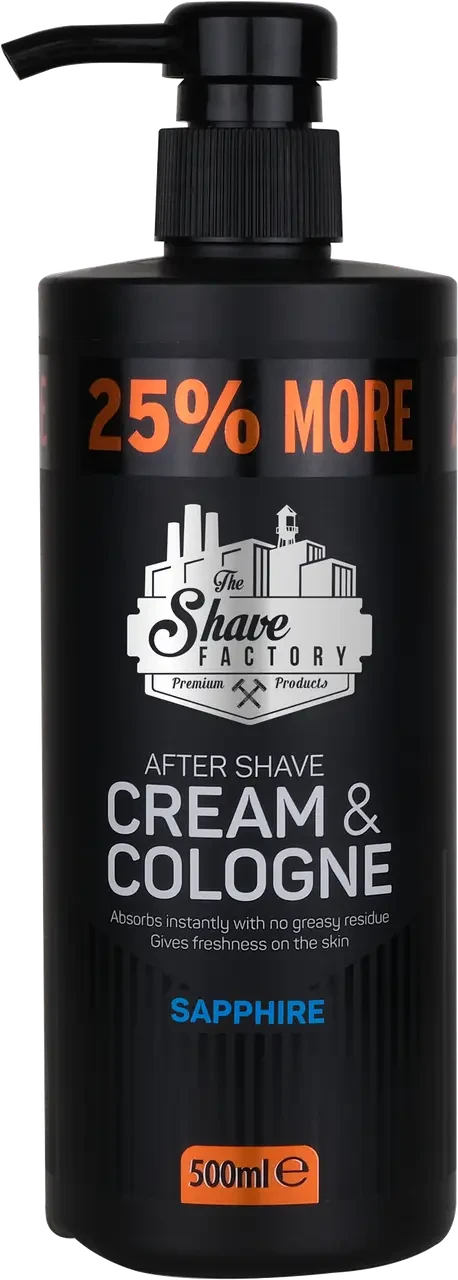 Бальзам після гоління The Shave Factory Cream&Cologne Sapphire 500мл