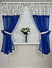 Кухонні штори "Люссьє" Квіточка Синя, фото 8