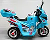 Дитячий мотоцикл на акумуляторі M6 Синій M6 518, фото 5