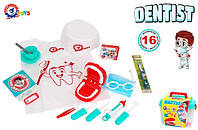 Набор стоматолога игрушка для детей ТехноК в саквояже 26х19х18 см