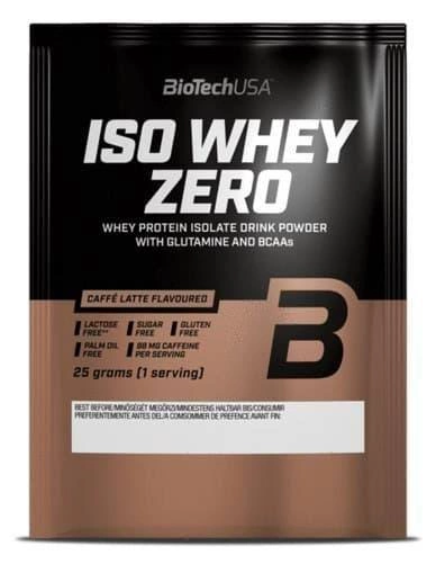 Протеїн Iso Whey Zero BioTech 25 г Лате, фото 1