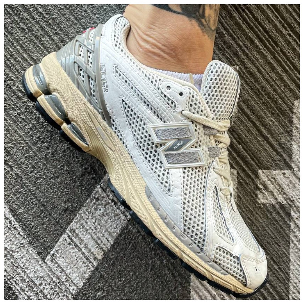 Чоловічі / жіночі кросівки New Balance 1906R Sea Salt Marblehead, сірі шкіряні кросівки нью беланс M1906R ню беленс нб, NB 1906R