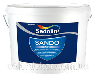 Краска грунтовочная для фасада SADOLIN SANDO BASE 10л - фото 1 - id-p341938654