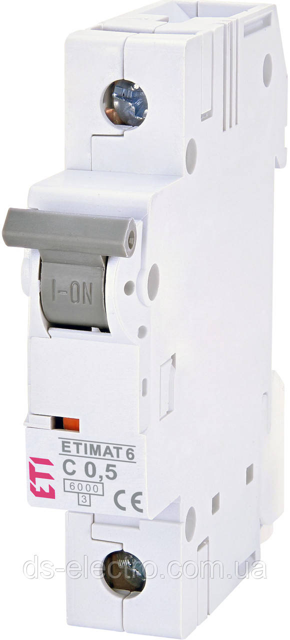 Автоматичний вимикач ETIMAT 6 1p C (6kA)