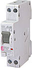 Диференційний автоматичний вимикач KZS-1M C 10/0,03 тип A (6kA) (нижн. підключ.)