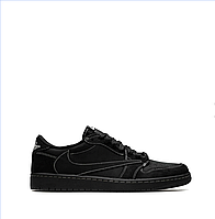 Кроссовки Nike Air Jordan 1 Low OG TS Travis Scott - Black Phantom