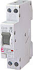 Диференційний автоматичний вимикач KZS-1M SUP B 20/0,03 тип A (6kA) (верхн. підключ.)