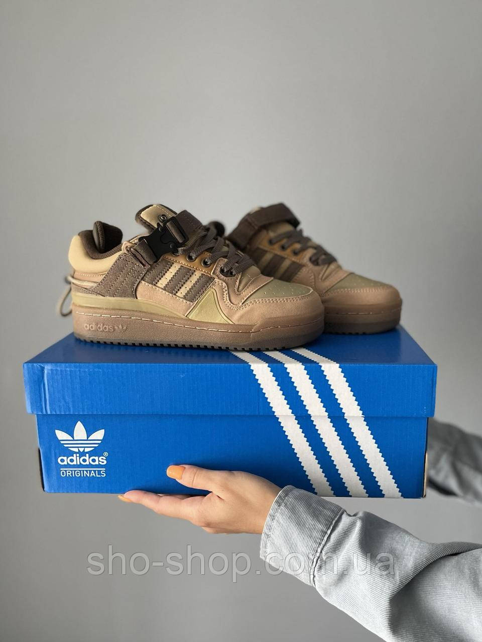 Кросівки Adidas Forum low Bad Bunny Brown
