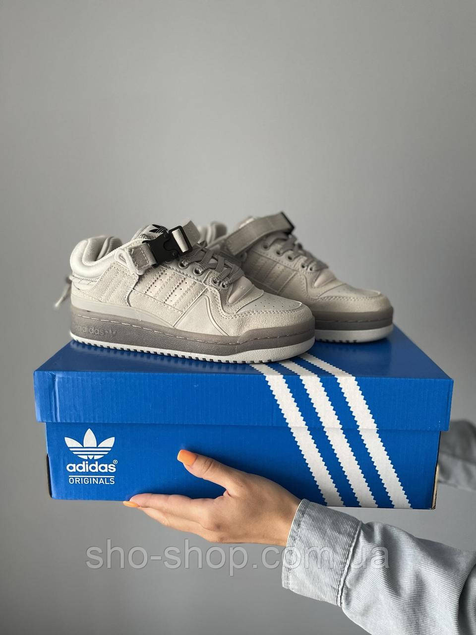 Кросівки Adidas Forum low Bad Bunny Grey