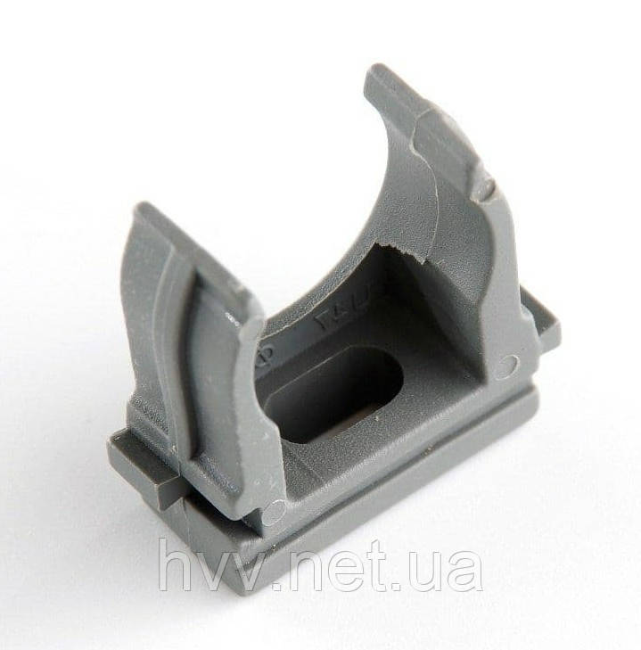 Купить Крепление для гофры/трубы серая16 мм (пач. 100шт. цена за пачку ...