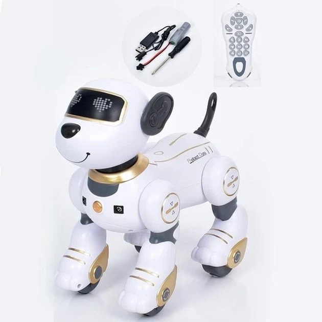 Робот собака з пультом дистанційного керування Smart stunt dog BG1533 (інтерактивна іграшка)