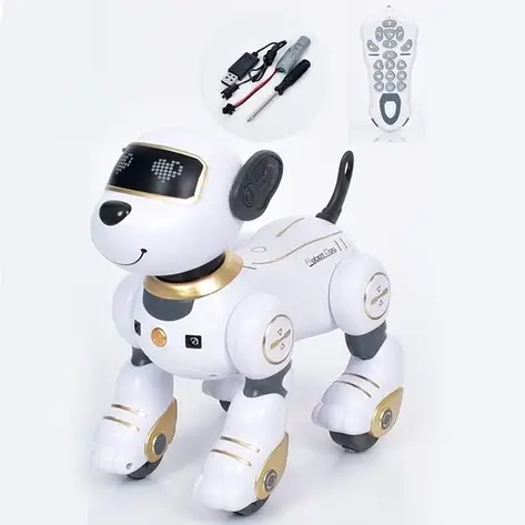 Робот собака з пультом дистанційного керування Smart stunt dog BG1533 (інтерактивна іграшка), фото 1