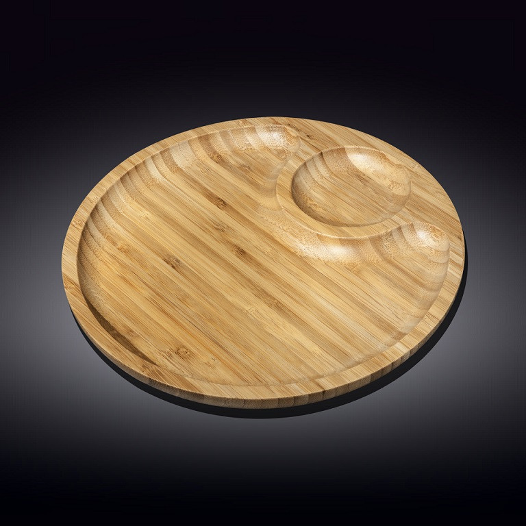 Блюдо бамбукове Wilmax Bamboo 35,5 см WL-771045 / A