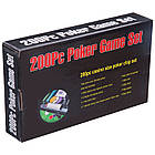 Набір для покера в пластиковому кейсі SP-Sport 200S-A 200 фішок із номіналом, фото 7