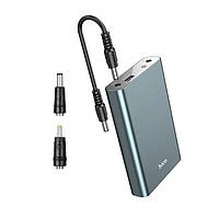 Источник бесперебойного питания HOCO J97 10000mAh 18W UPS multi-function power bank Metal Gray