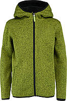 Фліс плетений дитячий Lewro ZAN GRN (116/122)