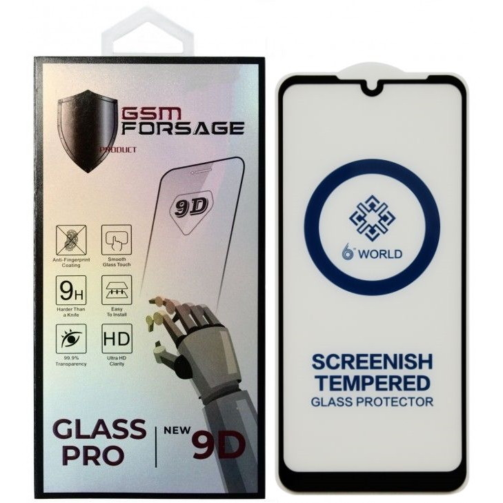 Захисне скло Premium Tempered Glass для Samsung Galaxy A52 SM-A525 / SM-A526 / SM-A528 (6.5') Black