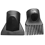 Фен для укладання волосся Gemei GM-1780 Термостійкий Чорний, фото 2