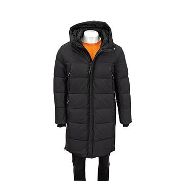 Куртка чоловіча Kings Wind (зимова) 503 ЧОРНА 100% поліестер. Утеплювач: Біо пух 48(Р)