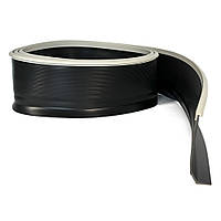 ПВХ-лінтус PS-100 мм для виведення покриттів на стіну, біла крайка, 3 метри