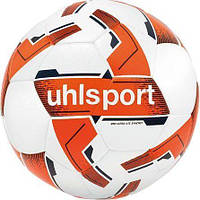 Мяч футбольный Uhlsport 290 ULTRA LITE SYNERGY бело-оранжево-синий 1001722 02 Размер 3