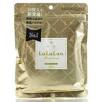 Омолаживающая тканевая маска с осветляющим эффектом LULULUN Gold Presious White Mask