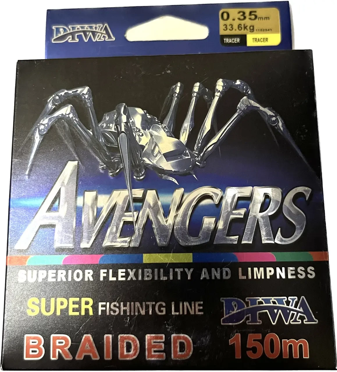 Шнур плетений Diwa Avengers 150м зелений