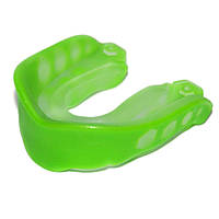 Капа боксерська POWER MG-005-ПЗ прозоро-зелена