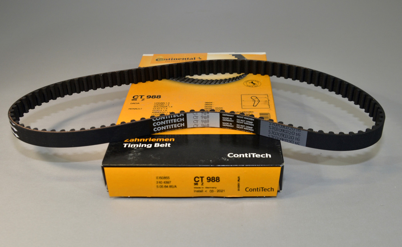 Ремінь ГРМ на Renault Dokker 2012-> 1.6 — ContiTech - CT988