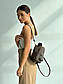 Жіночий стильний рюкзак Louis Vuitton Mini (коричневий) AS161 красивий міський місткий Луї Вітон, фото 9