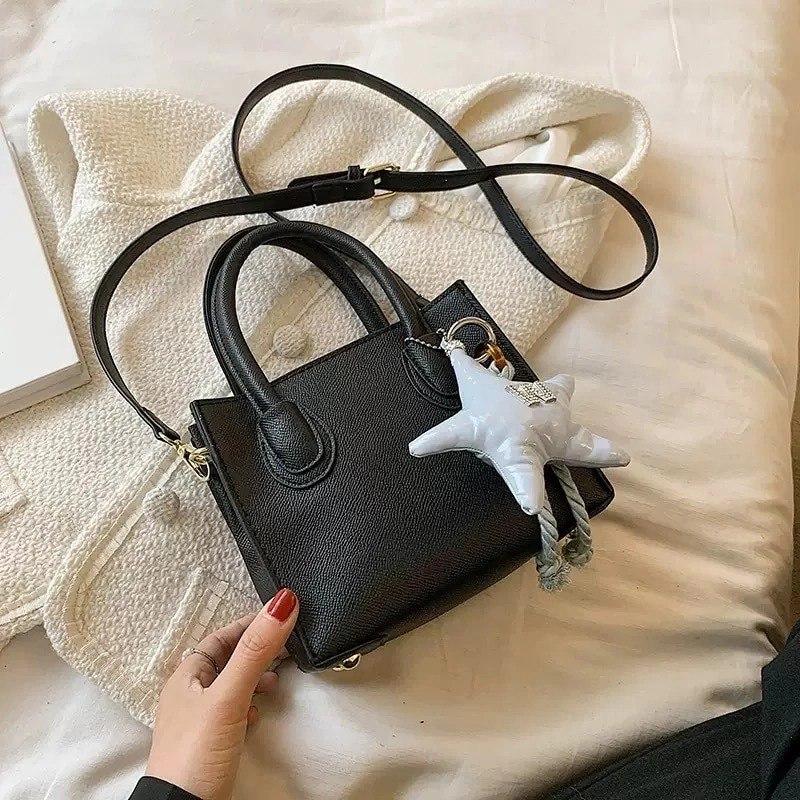 Стильна яскрава сумка Magic Style чорна, фото 1