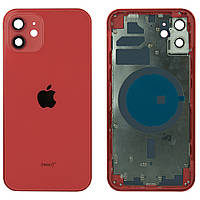 Корпус iPhone 12 (з кнопками та SIM-лотком) Red H/C (Ver. EU E-sim)