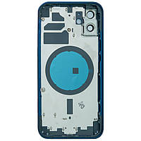 Корпус iPhone 12 (з кнопками та SIM-лотком) Blue H/C (EU/UK: SIM + E-SIM)