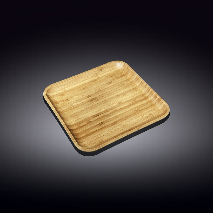 Тарілка бамбукова Wilmax Bamboo 28х28 см WL-771024 / A