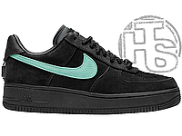 Мужские кроссовки Nike Air Force 1 Low Tiffany & Co. Black Blue DZ1382-001